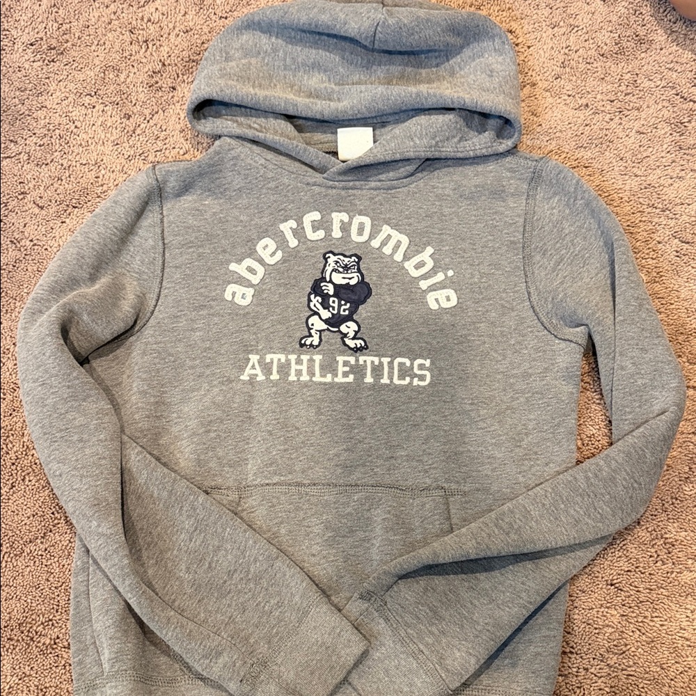Abercrombie Kids Gray Athletics Hoodie